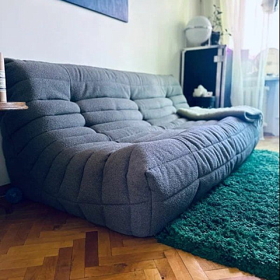 Куплю бескаркасный диван!: отзыв о поиске и выборе. Фото популярной модели мягкой мебели. 5 звезд.